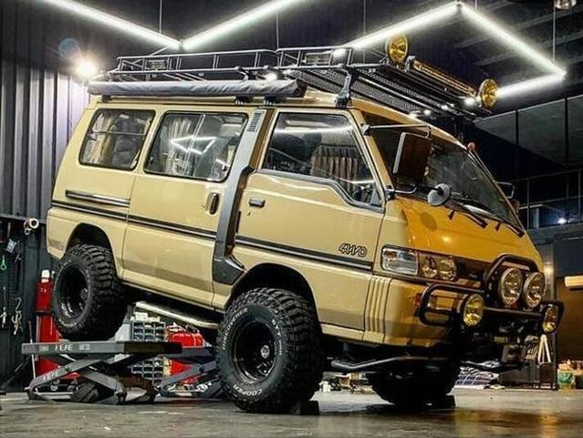 最能越野的面包房车,三菱得利卡四驱版改装