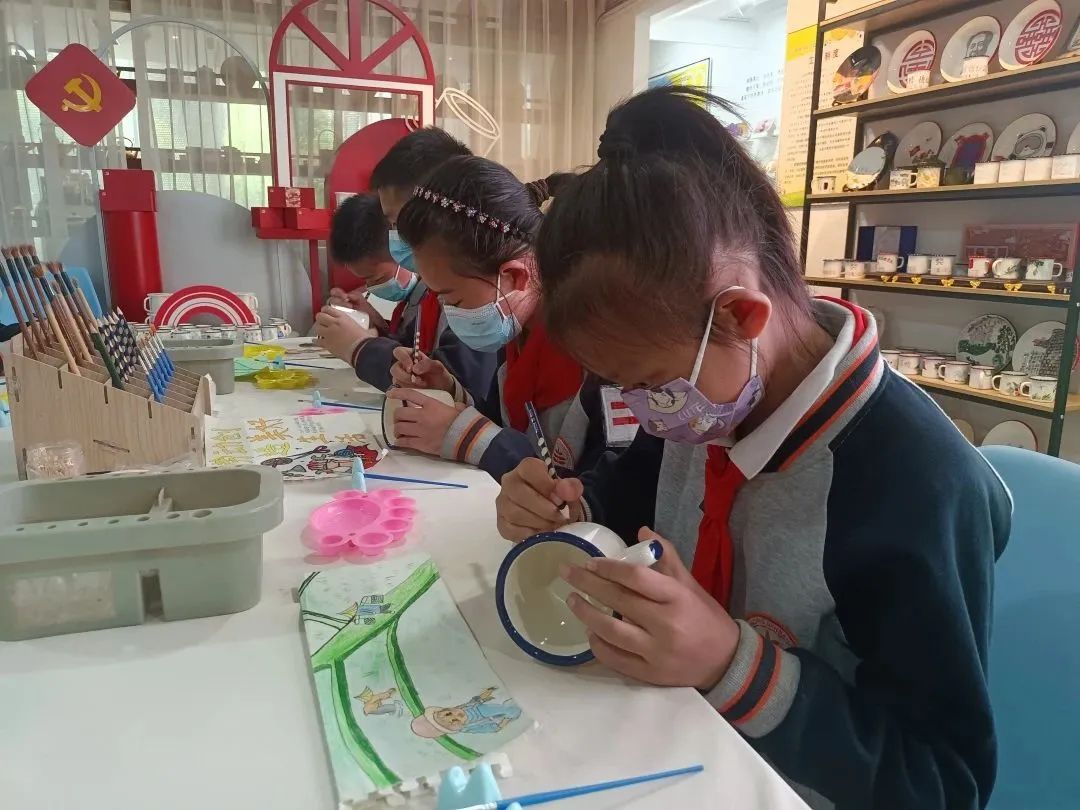 上海戬浜学校走进中国百年搪瓷展览馆开展技能赛|宽创展览馆设计