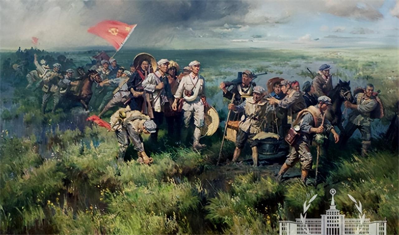 14岁小红军过草地时,因尿急去解手,回来发现茫茫草地没一个人影