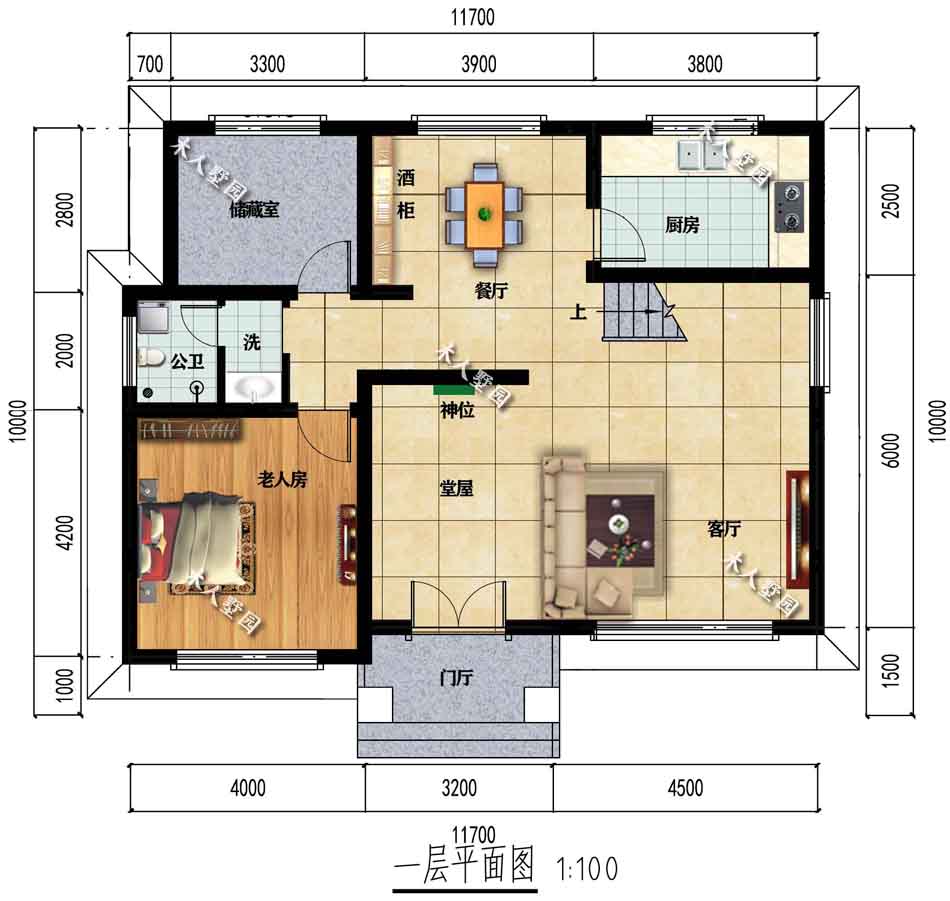 10x12房屋平面图图片