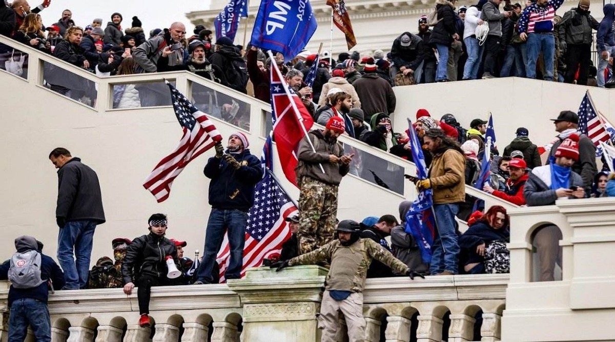 国会山骚乱或将重演?事件一周年之际,美总统拜登还是没干正事