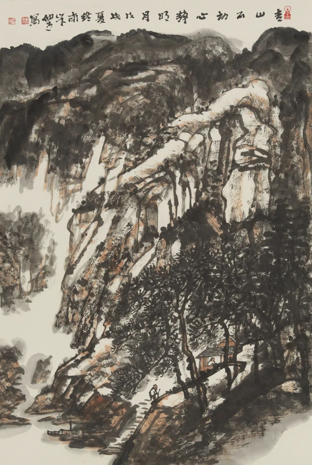 曹仲生︱山水桃花园