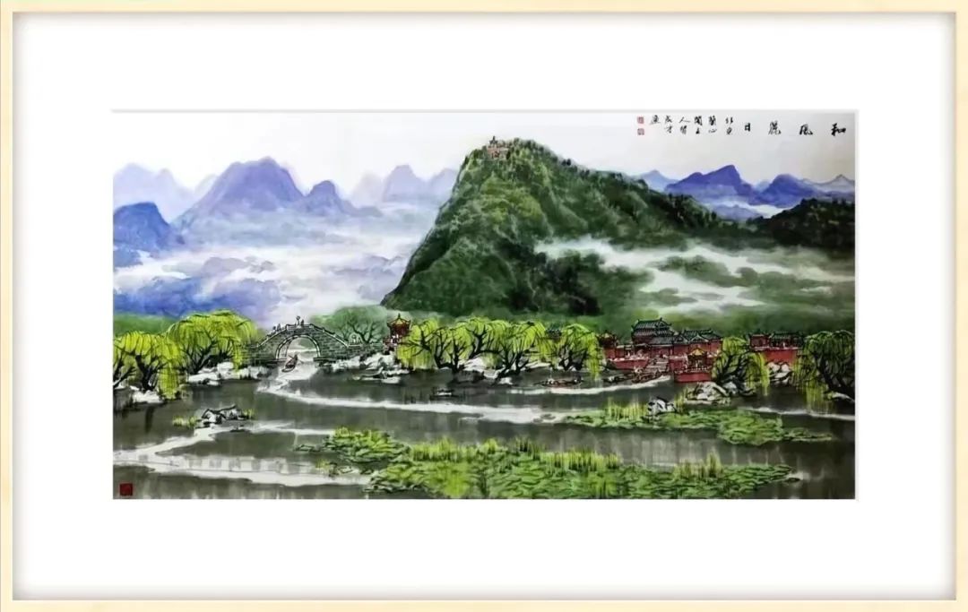 艺术家贺成才:气象自然 墨彩交融