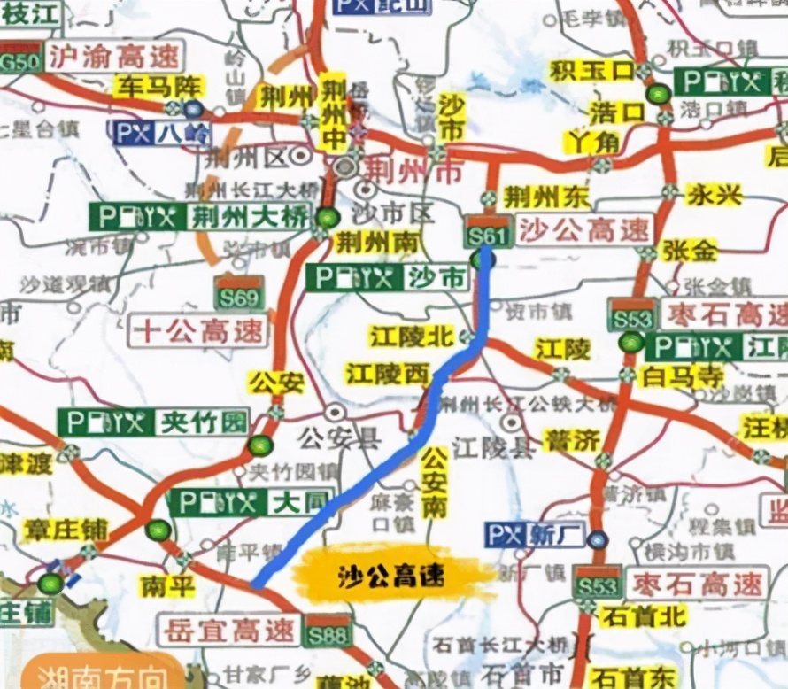 湖北一条高速公路终于全线通车,长约64公里,全线建设在荆州境内