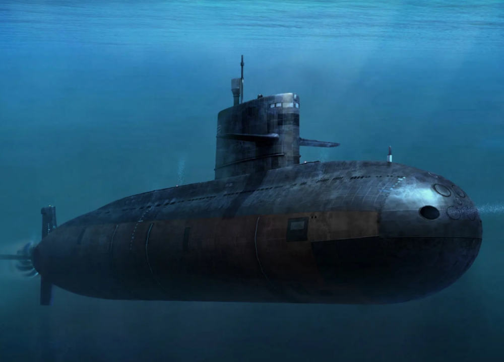 通体浑圆的潜艇,在海里会不会翻?它是如何保证自身稳定的?