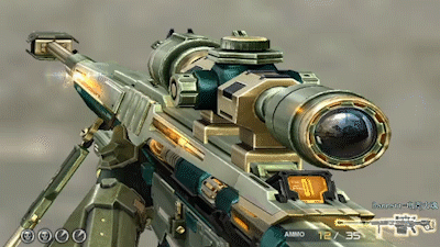 cf动图鉴赏:火线13周年变异装甲套装——巴雷特