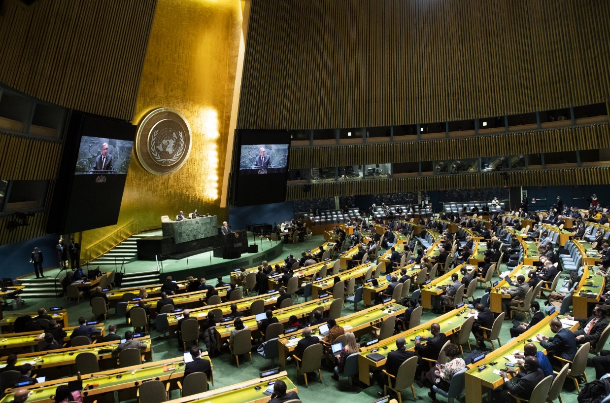 中国在联合国震慑全场,使得会场寂静,美国闭嘴