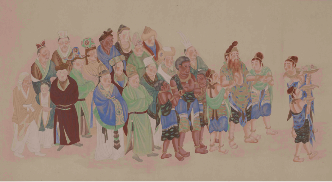 敦煌画派|段文杰的临摹——透过残破呈现丰富