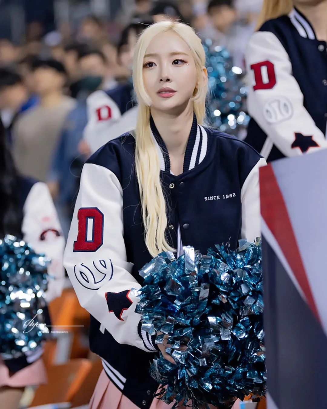 徐贤淑|韩国啦啦队女神,标志性的金色短发