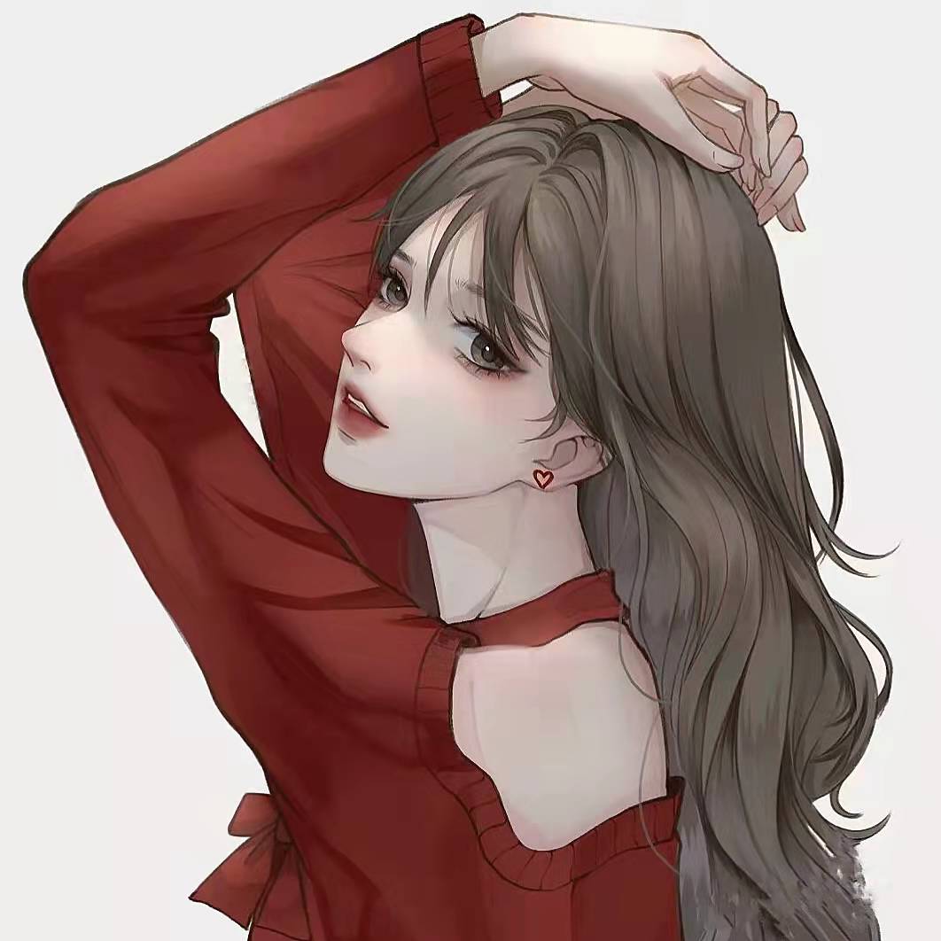 纯欲风女头|人设是动漫的女主角