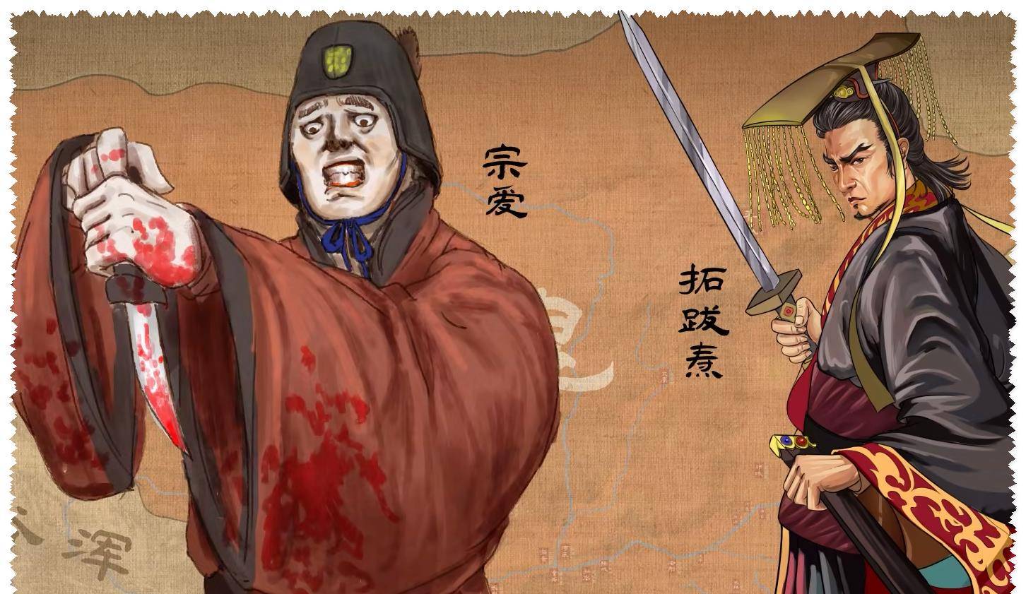 北魏胡汉矛盾,国史之狱崔浩被杀,南北君主意外丧命,逆子弑父