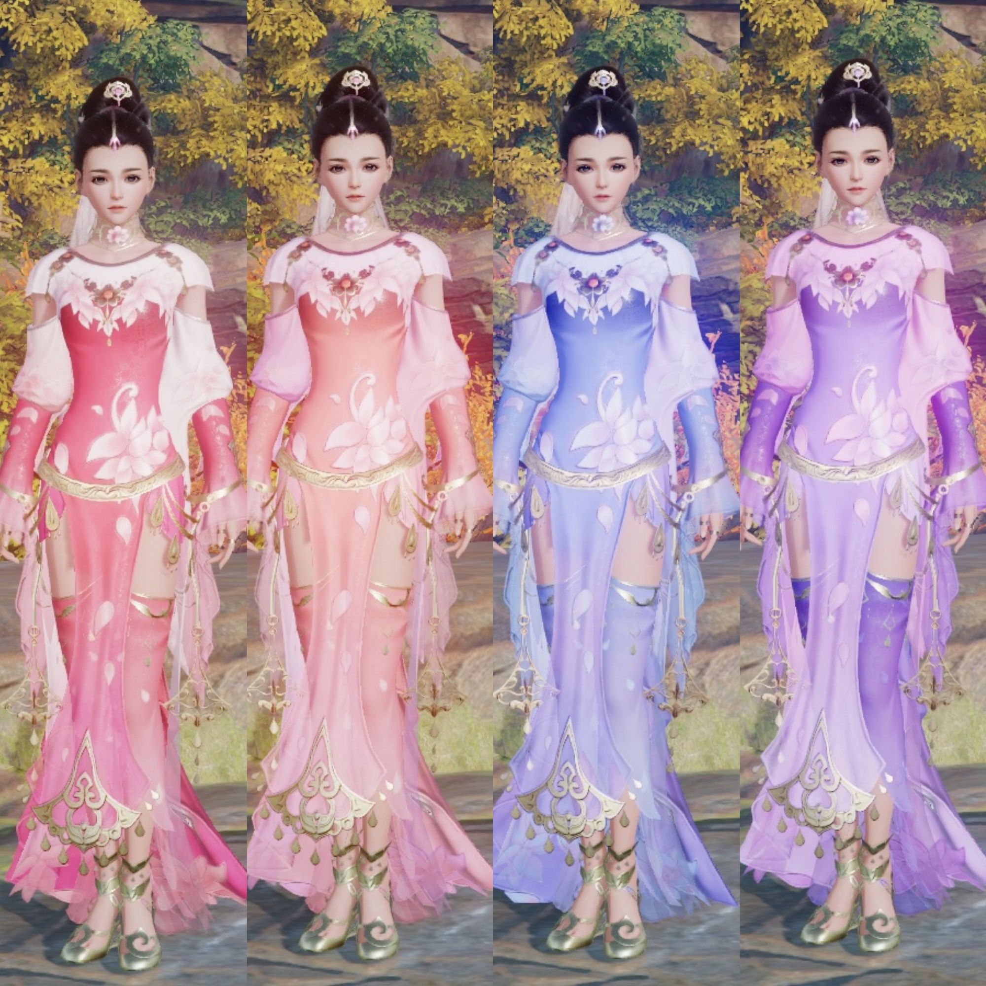 剑网3七秀坊秀姐校服合集其一,商城无滤镜直出全图鉴