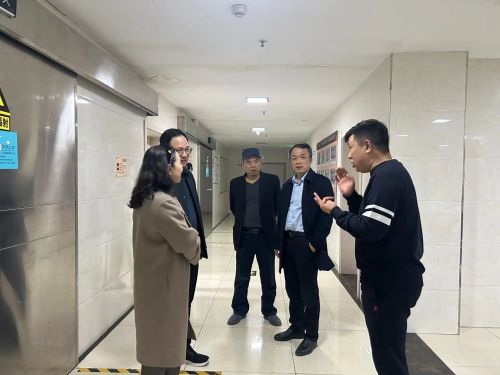 北京301医院谈景旺教授 造访焦作中海中医肿瘤医院