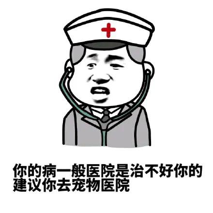 表情包:你这装逼的病,建议你去宠物医院看看