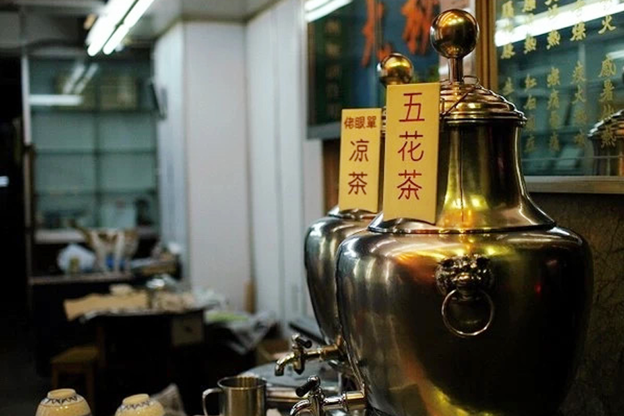 祛湿基本款:罗汉果五花茶