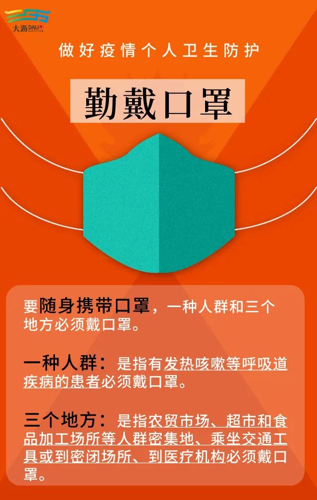 大瀝街坊,請繼續做好疫情個人衛生防護!