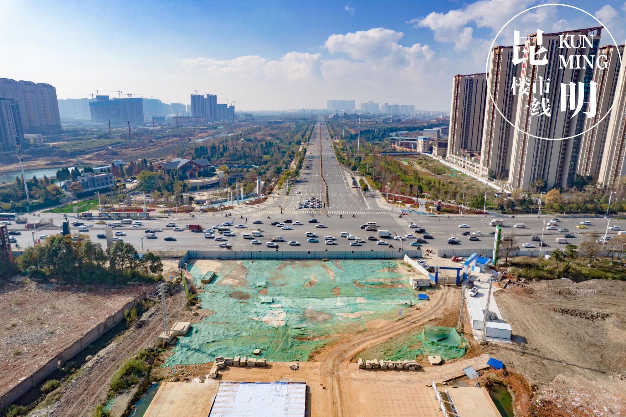 昆明官渡区巫家坝喜提新年大礼!官渡4号,409号路31日通车