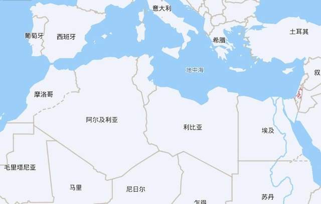 北非的范围图片