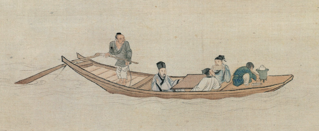 明 仇英《赤壁图》 辽宁省博物馆藏