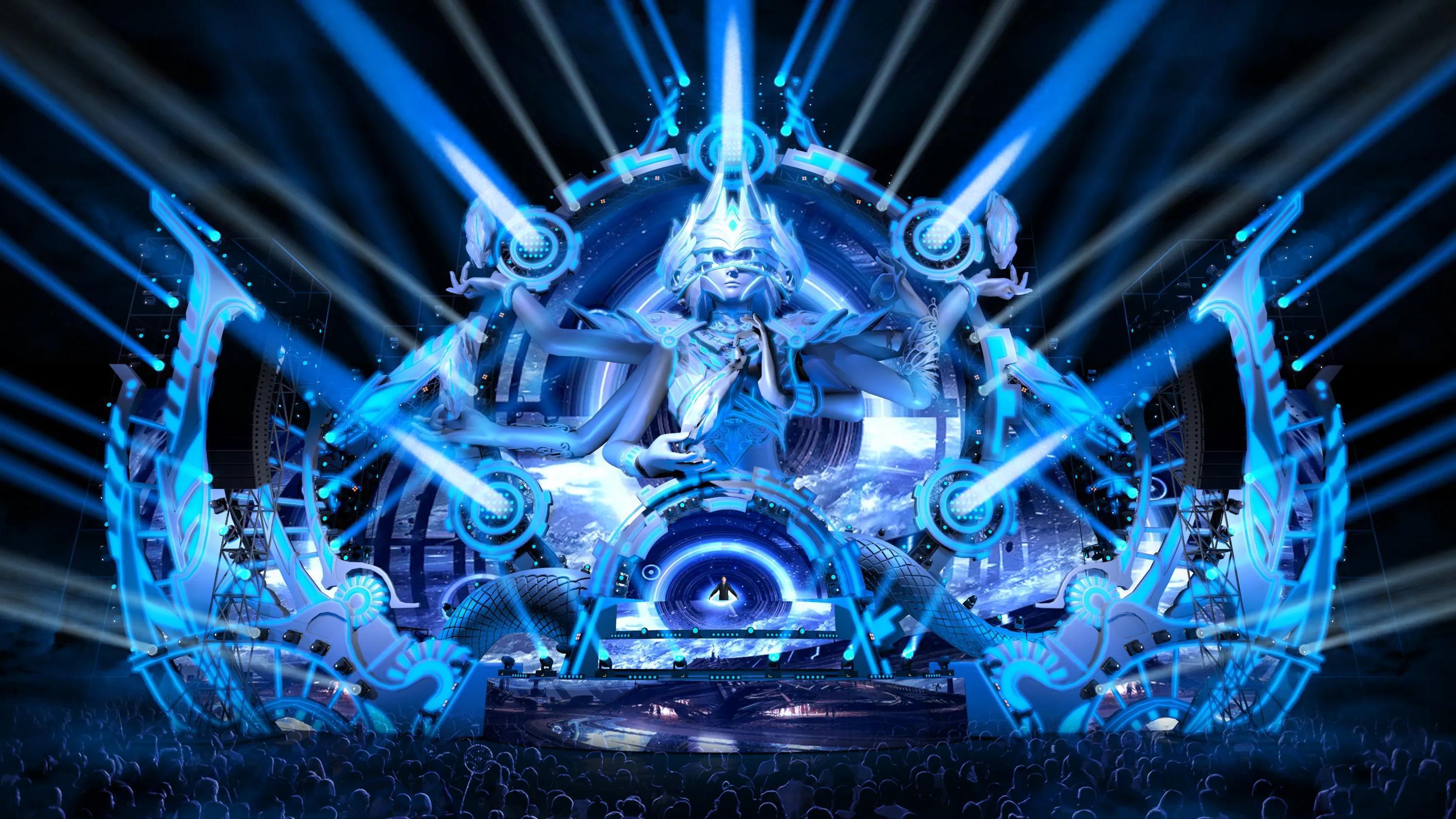 2023沈阳梅塔特隆电音节即刻启程一场山海经风音乐盛宴亮相棋盘山