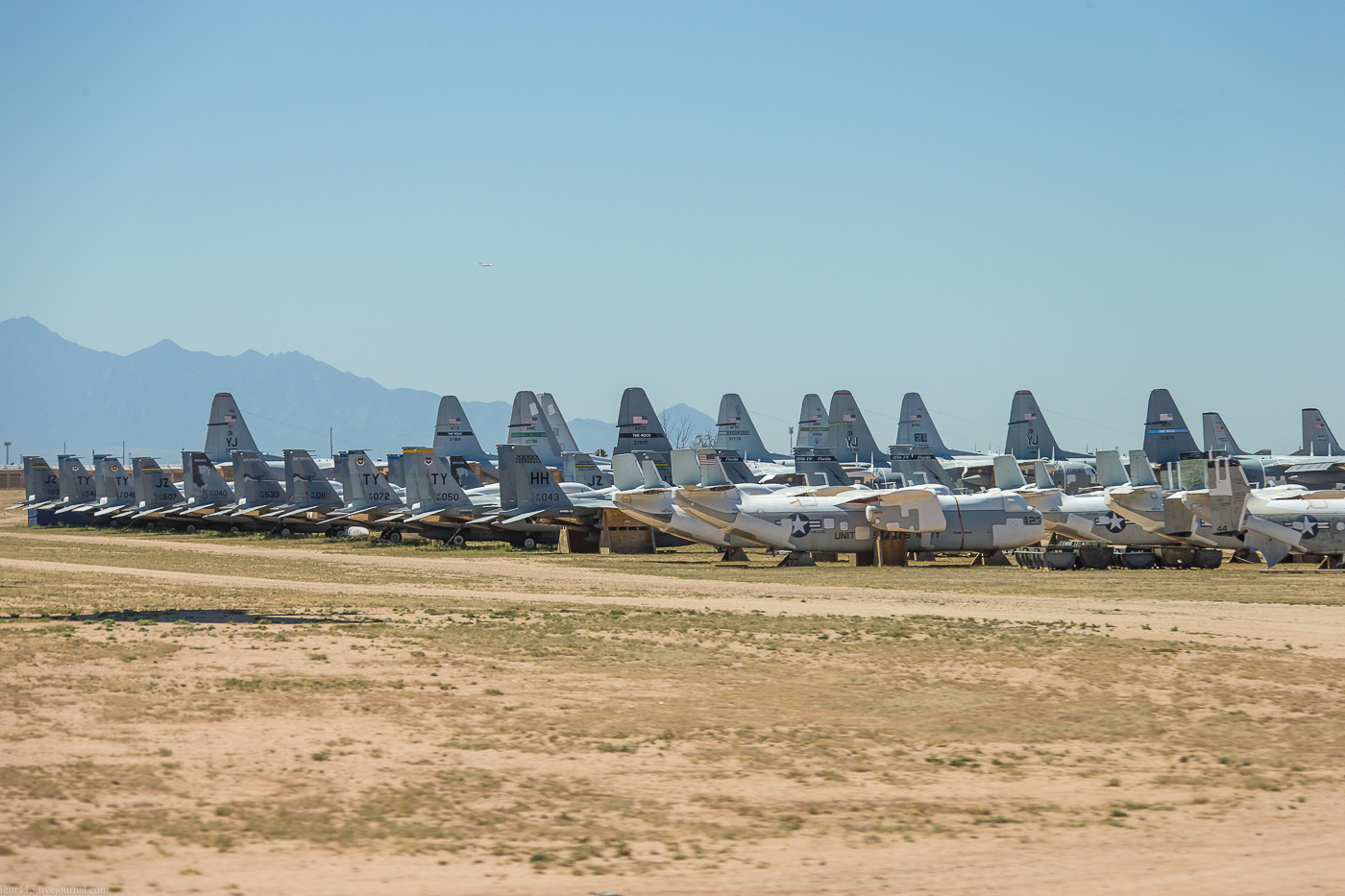 戴维斯-蒙森空军基地 世界最大的旧军用飞机存放地