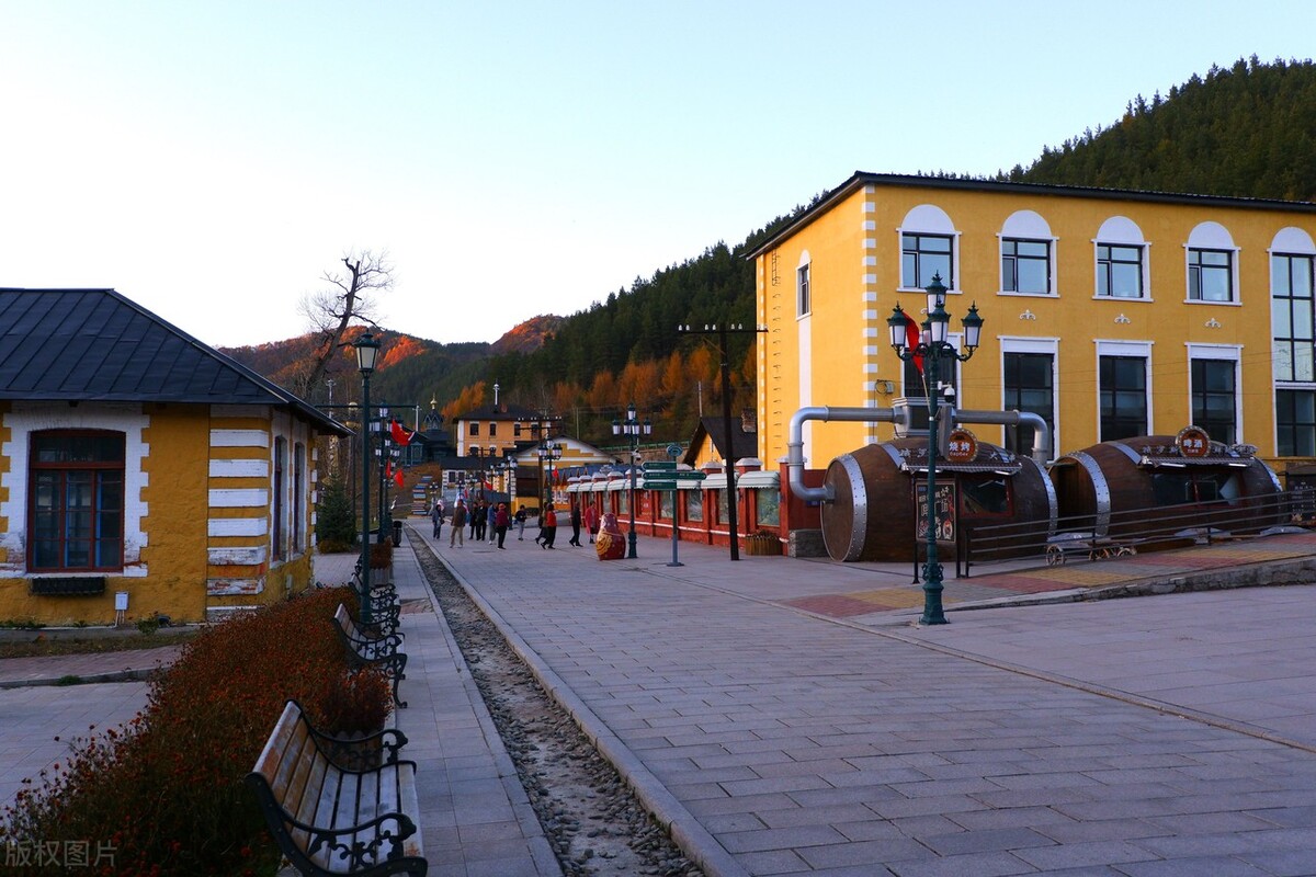 我踏上了中国黑龙江省牡丹江市海林市横道河子镇的旅程