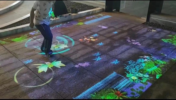地面互动投影,给予奇妙的娱乐体验
