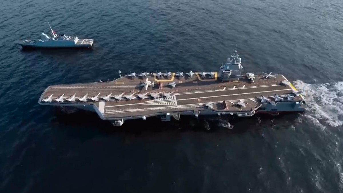 甩掉"世界最慢"的帽子,法国新航母7.5万吨,比戴高乐号强多了
