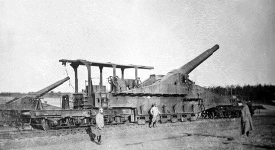 古斯塔夫列车炮,重量1500吨,一枚炮弹可炸掉一个营