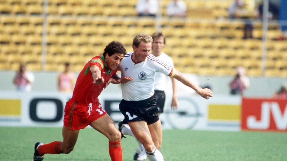 1986年世界杯1/8决赛(3),法国力斩意大利,马特乌斯绝杀摩洛哥