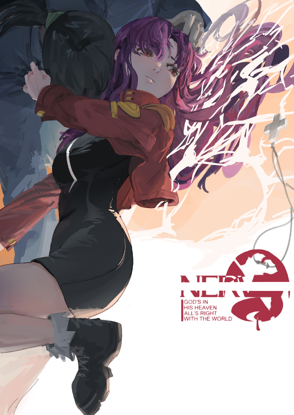 二次元美少女「第277期」爱喝啤酒的大姐姐?葛城美里壁纸特辑