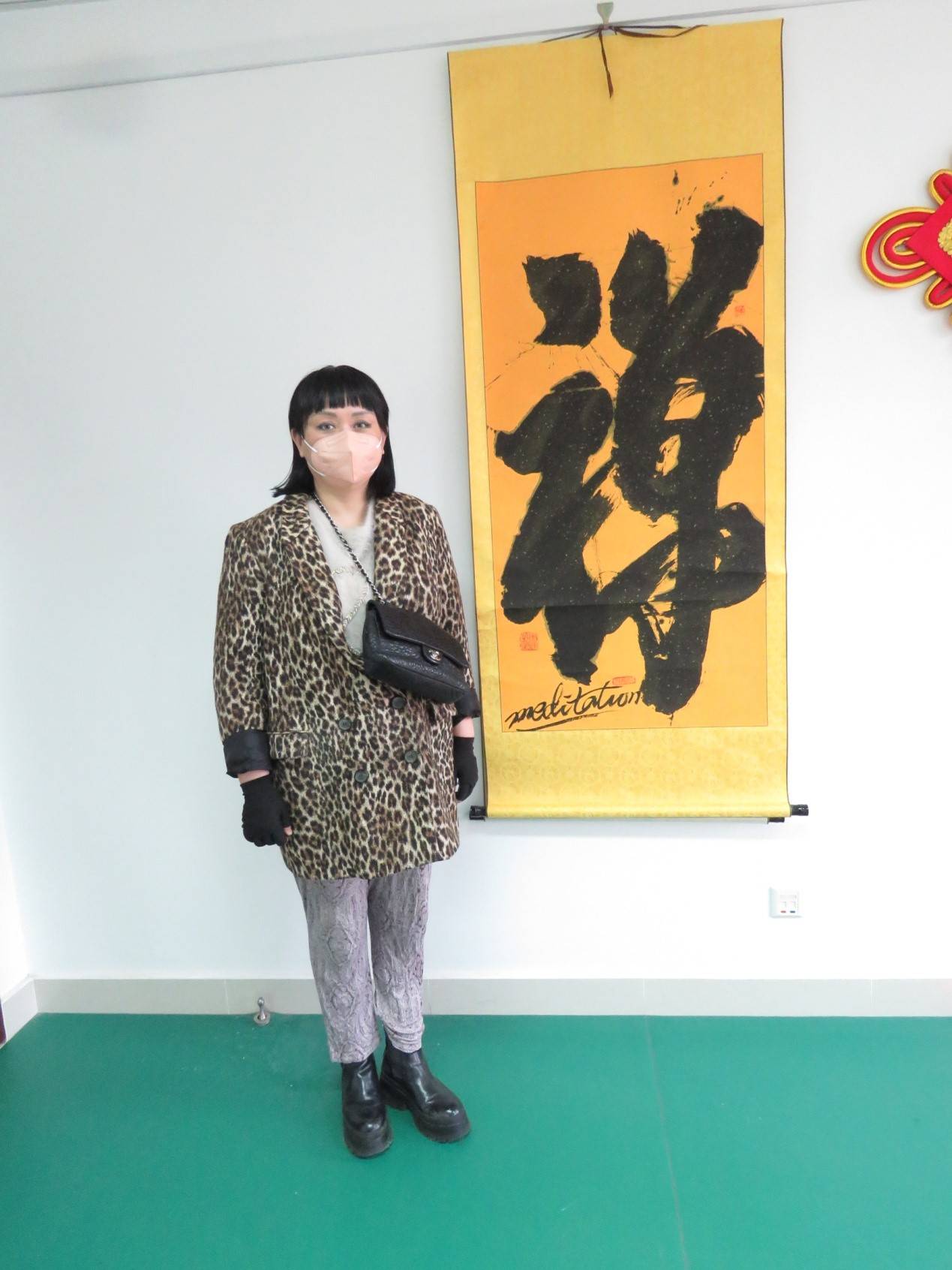 首届全球大地艺术节全球外交官艺术大师姜云书法作品展在京举行