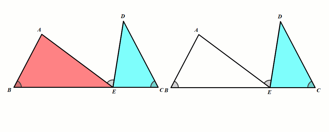 多变的相似中一线三等角模型值得关注