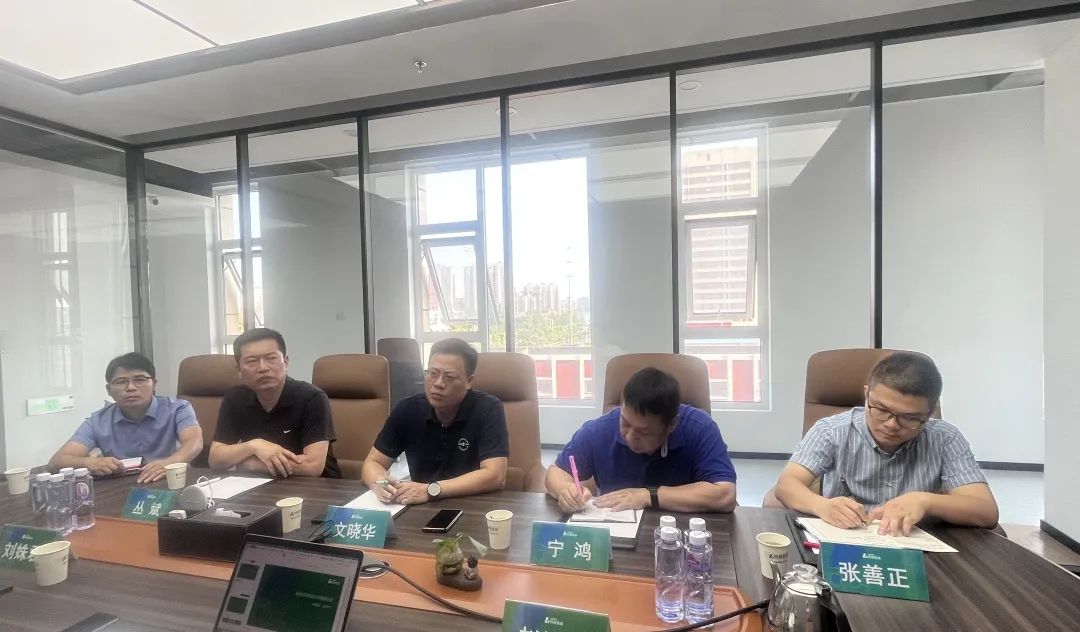 强交流 谋合作|广西贵港市文晓华局长一行莅临科创信达