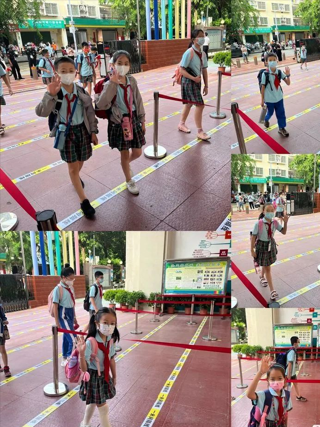 三亚市第七小学开学第一天