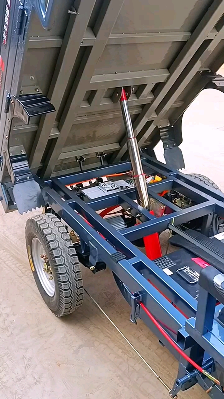 重载电动液压自卸车 大功率电机 新能源锂电池