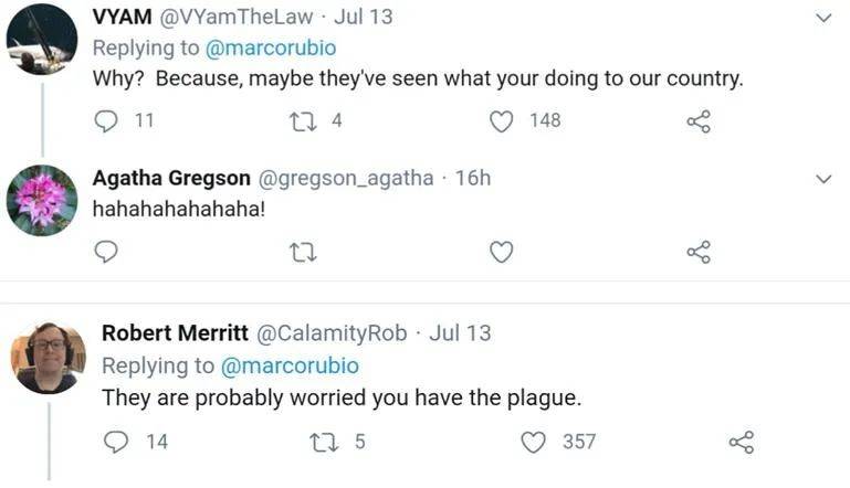 热点|中国宣布制裁这两名美国政客后,美国网民的反应太逗了!