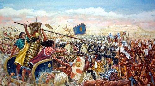 古埃及和叙利亚之间重要的战役:卡迭石战役