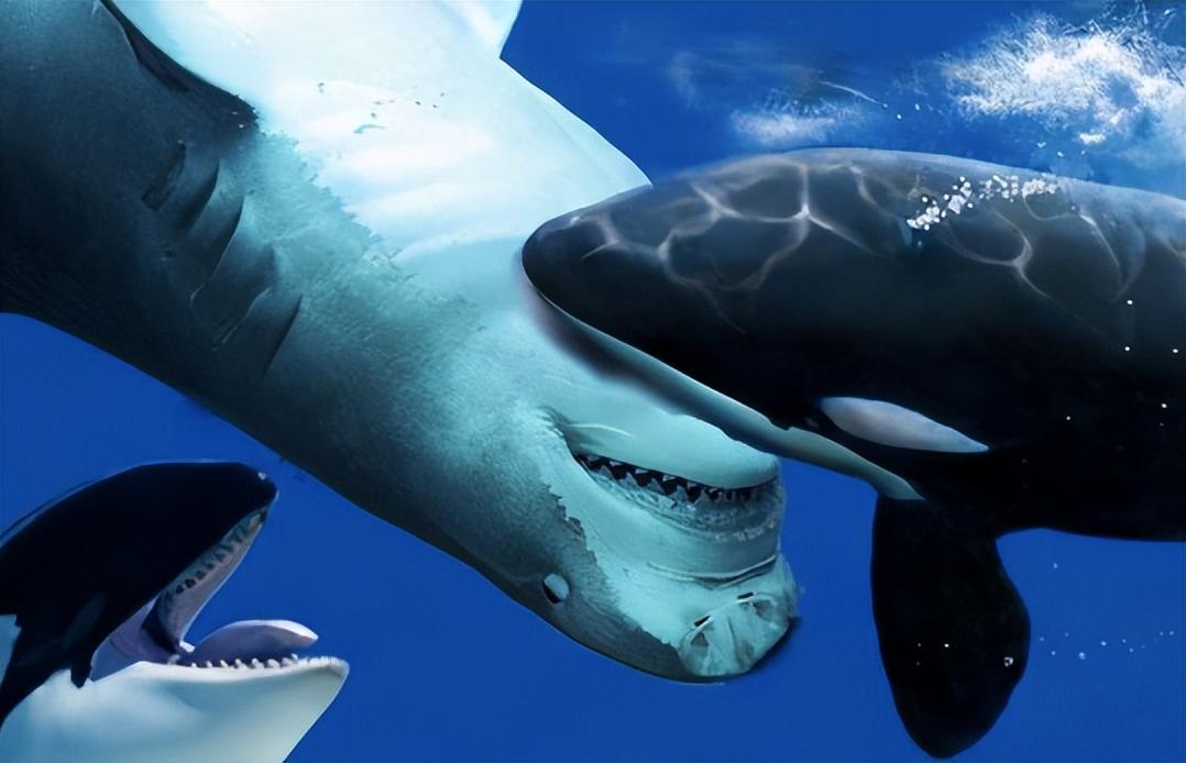 大白鲨遭到杀人鲸袭击时为何会一动不动被撕咬致死