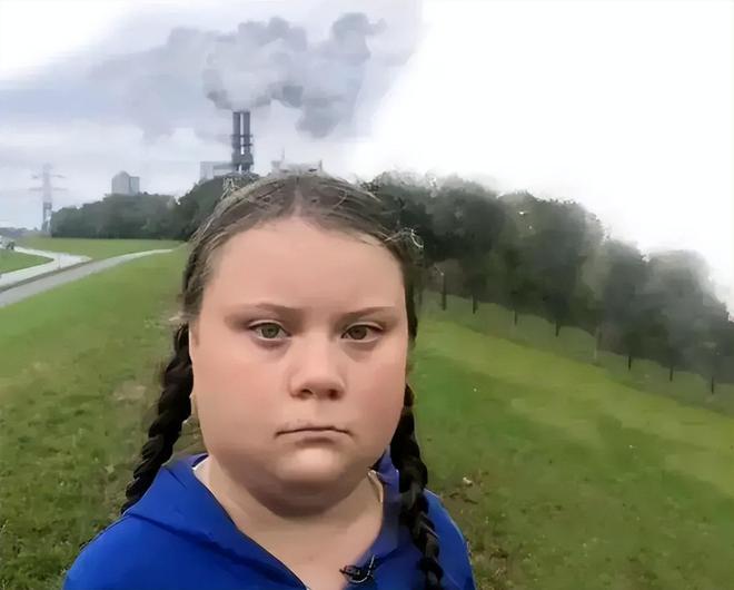 瑞典环保少女如今已经胖成蓬佩奥!身体也膨胀了吗?