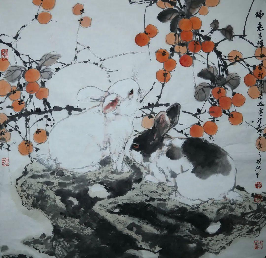 书画南北方喜迎新春顾青蛟中国画作品线上特展