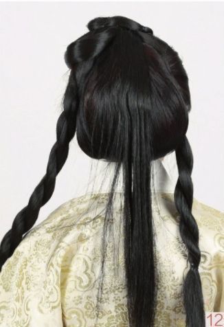 古风发型:温婉盘发造型