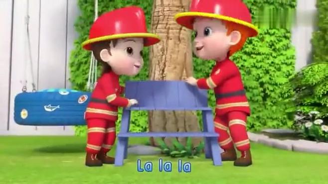 [图]《I Want to Be a Firefighter》我想成为一名消防员儿童歌曲