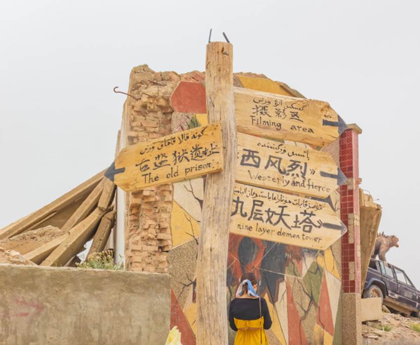 阿克塞石油小镇,充满惊奇冒险的荒芜小镇,就像在拍探险电影