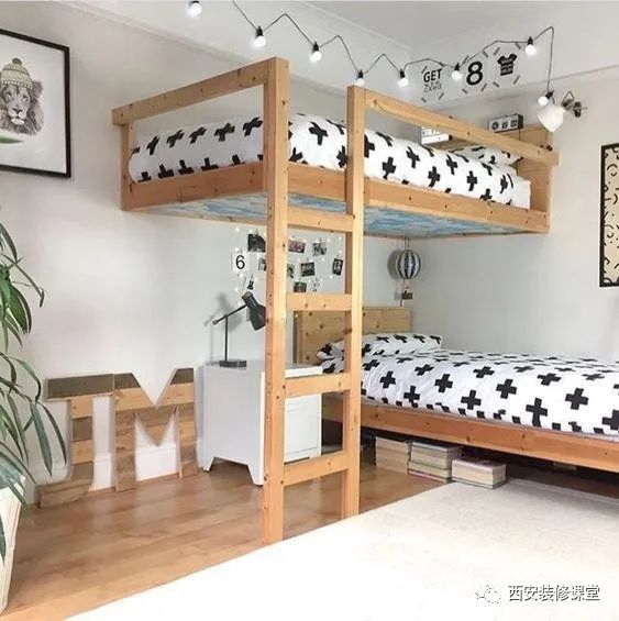 两个男孩/女孩一间房,儿童房咋设计?