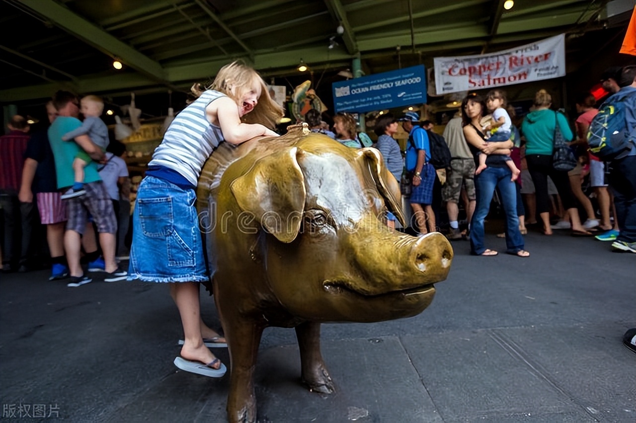 穿越时空的美食天堂:西雅图派克市场(pike place market)探秘
