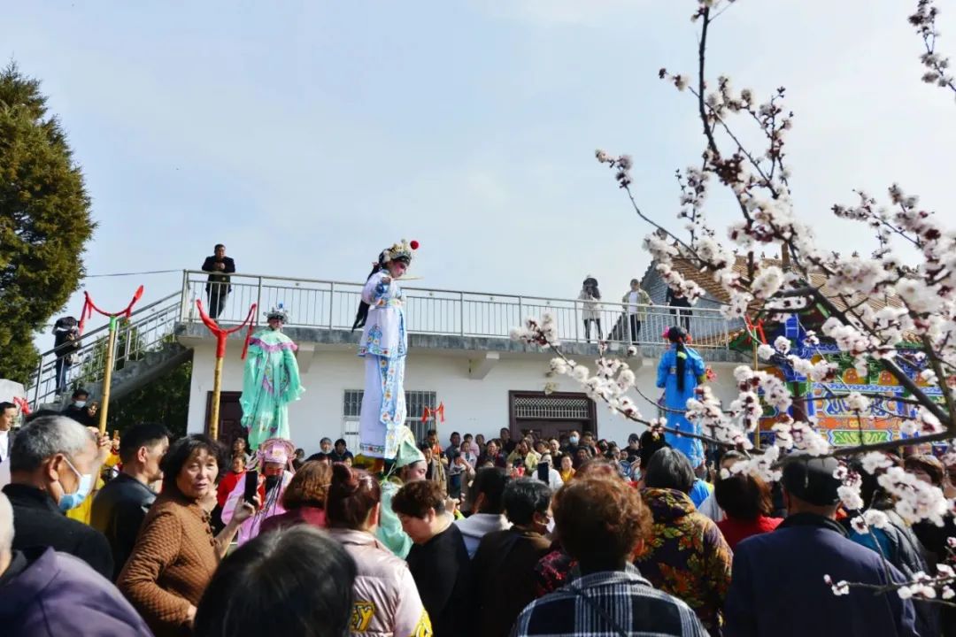 今天二月十五,泌阳羊册街万人空巷