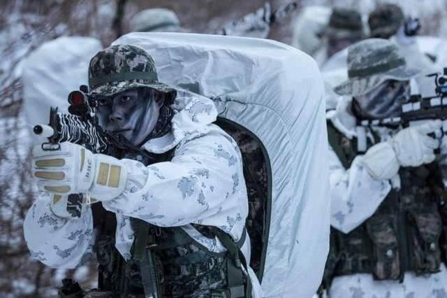 全美式装备,雪地里的陆战队,这支部队喜欢吃泡菜