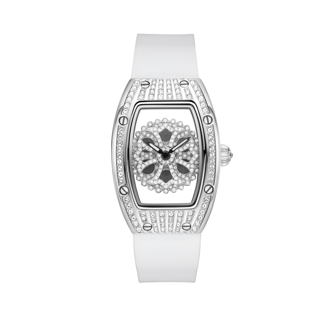 转来好运全新推出期待已久的白色款veecans时来运转手表