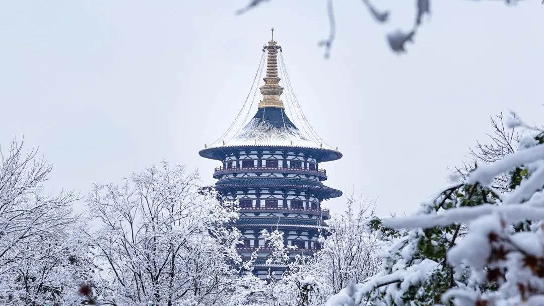 雪後的洛陽就是神都